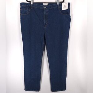 NWT Abercrombie & Fitch The 90’s Straight Ultra High Rise Straight Jeans 36/22 L